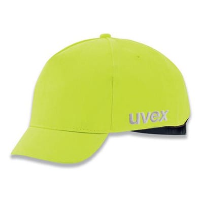 Anstoßkappe u-cap sport hi-viz warngelb, 60-63cm, kurzer Schirm