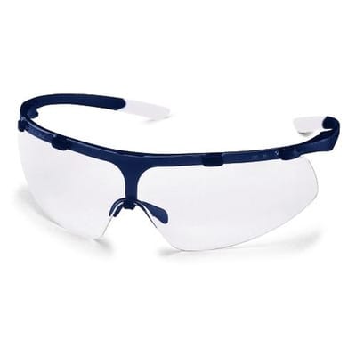 Schutzbrille super fit farblos supravision excellence navy blau