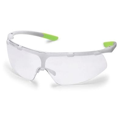 Schutzbrille super fit farblos supravision excellence weiß/lime