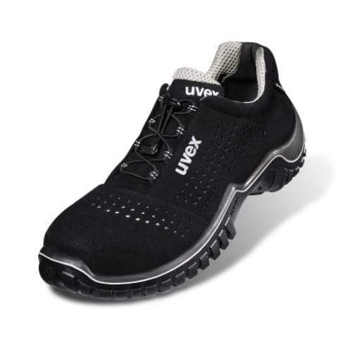 Sicherheitshalbschuh motion style 6989/8, S1 SRC ESD, schwarz, W11, Größe 44