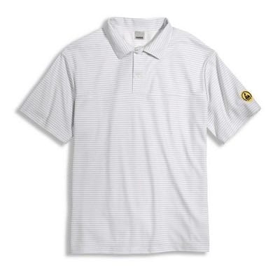 Herren-Poloshirt 9872 ESD, weiß, Größe XXL