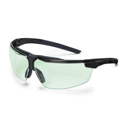 Schutzbrille i-3 hellgrün supravision vario. schwarz/grau
