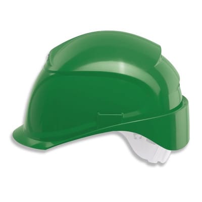 Schutzhelm airwing B-S mit Lüftung, grün