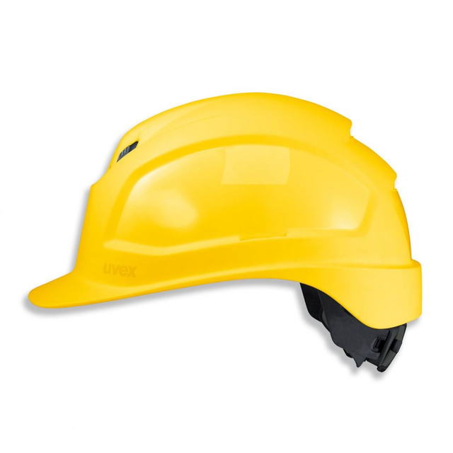 Schutzhelm pheos IES mit Lüftung, gelb