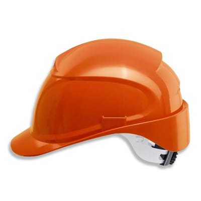 Schutzhelm airwing B-WR mit Lüftung, orange