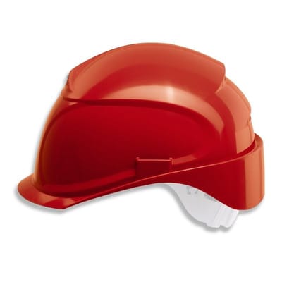 Schutzhelm airwing B-S mit Lüftung, rot