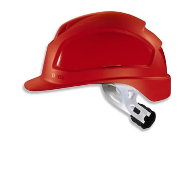 Schutzhelm pheos E-WR ohne Lüftung, rot