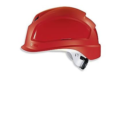 Schutzhelm pheos E-S-WR ohne Lüftung, rot