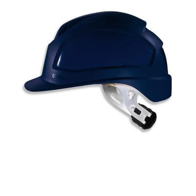 Schutzhelm pheos E-WR ohne Lüftung, blau