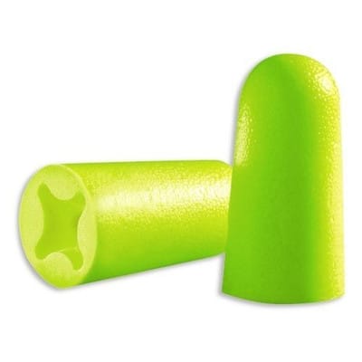 x-fit Einwegstöpsel, lime, SNR 37dB, Nachfüllpackung, 200 Paar lose