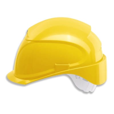 Schutzhelm airwing B-S mit Lüftung, gelb