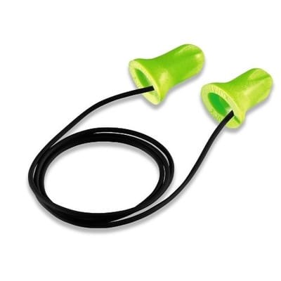 Einwegstöpsel hi-com, SNR 24dB mit Kordel, paarweise, 100x 1 Paar, lime-grün
