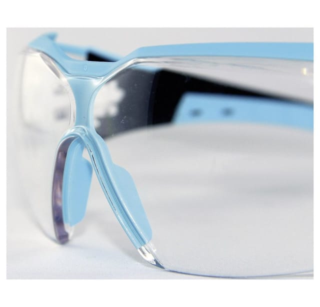 Schutzbrille pheos cx2 farblos supravision excell schwarz/hellblau