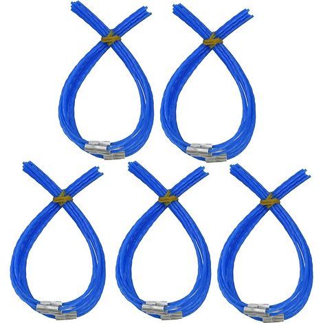 50-teiliges Trimmerfaden-set Für Bosch F016800182 – Zubehör Für Den Rasentrimmer Art 30 Combitrim (30 Cm) – Blau – Karteo