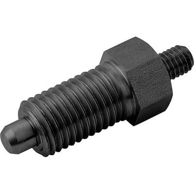 ARRETIERBOLZEN OHNE RASTNUT GR.1 D1=M10X1, FORM:E, STAHL GEHÄRTET