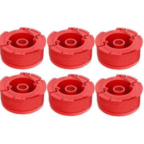 Ersatzspule Cmzst080/cmzst120sc, Nylon-schneidkopf, Schneidfaden, 2,0 Mm Durchmesser, Trimmerfadenspule, Spulenanzahl: 20 Fuß/6,1 M, 6 Stück - Karteo