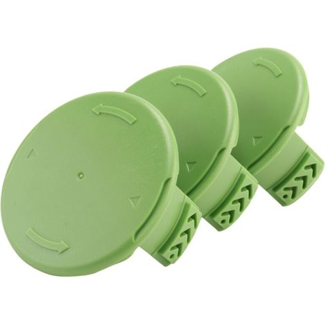 Set Mit 3 Ersatz-spulenkappen Für 24v, 40v Und 80v Akku-freischneider, Teilenummer 3411546a-6-karteo