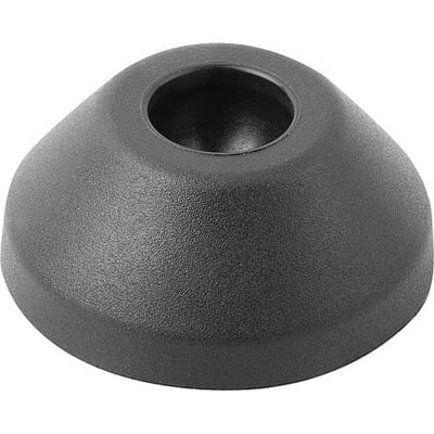 TELLER, FORM:A, D=49, THERMOPLAST SCHWARZ