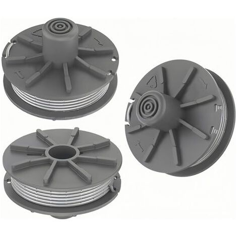3-teilige Spule Trimmerfaden Für Gardena 5307-20 Ersatzteile Für Karteo Rasentrimmer