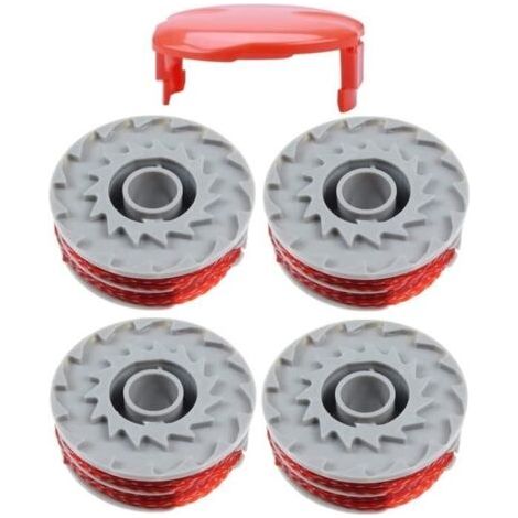 Spule Mit Trimmerfaden Für Die Kantentrimmer Flymo Fly021 Contour 500 Xt, Power Trim 500 Xt Und Mini Trim Contour Xt (4+1 Stück) - Karteo