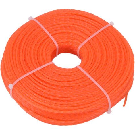 2,7 Mm Nylon-schneidfaden, 100 M, Gedrehter Schneidfaden Für Hochleistungsrasenmäher - Karteo