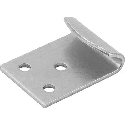 GEGENHAKEN FÜR SPANNVERSCHLUSS, MIT SPANNBÜGEL, FORM:A, EDELSTAHL BLANK