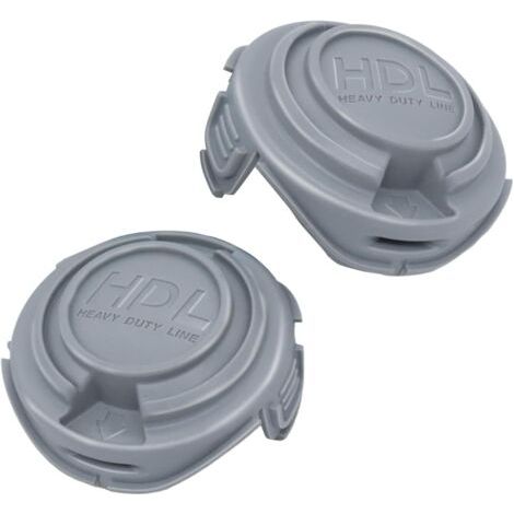 Spulenabdeckungen Für Freischneider, Kompatibel Mit Black & Decker 90588530, Ersatzkappen Für Stc5433 Typ 1 Trimmer, Stc5433pc Typ 1 (2 Kappen) - Karteo