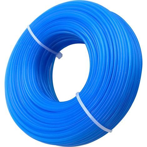 Runde Nylon-trimmerfadenspule Für Freischneider, 1,6 Mm Durchmesser, 100 M Länge - Karteo