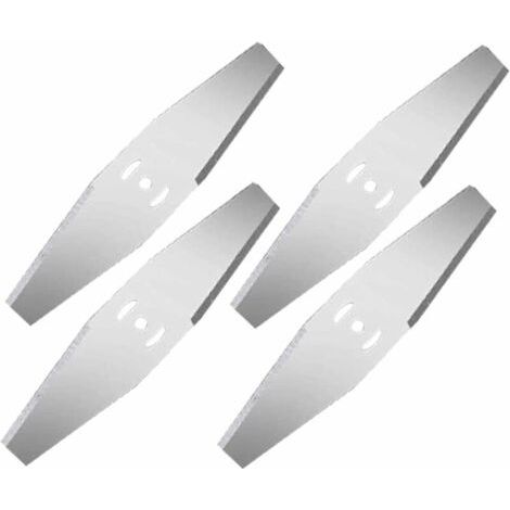 Ersatzmesserköpfe Für Rasentrimmer, Rasenmäher, Freischneider Und Unkrauttrimmer (4 Messer) --- Karteo