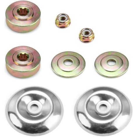 8 Freischneider-ersatzteile, Universelles Freischneider-kopfmuttern-set, Messermuttern-befestigungsset, Für Freischneider Und Rasenmäher - Karteo