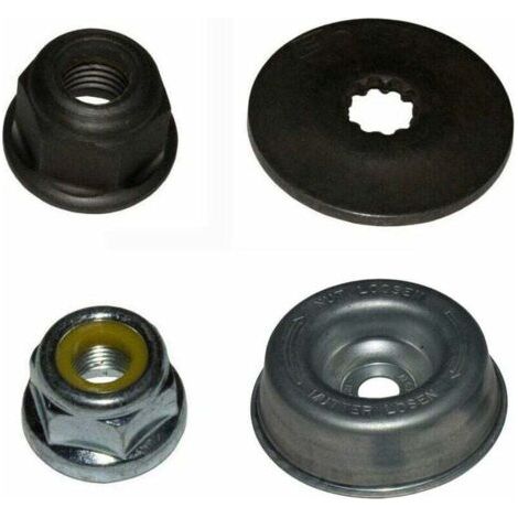 4-teiliges Metall-freischneider-messer-aufsatzadapter-set - Karteo