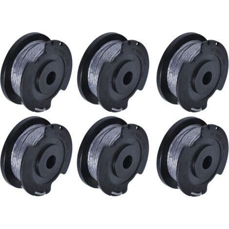 Spule Und Faden Für Rasentrimmer, 6-teilig F016800569, Kompatibel Mit Bosch Easygrasscut-karteo Ersatzteil