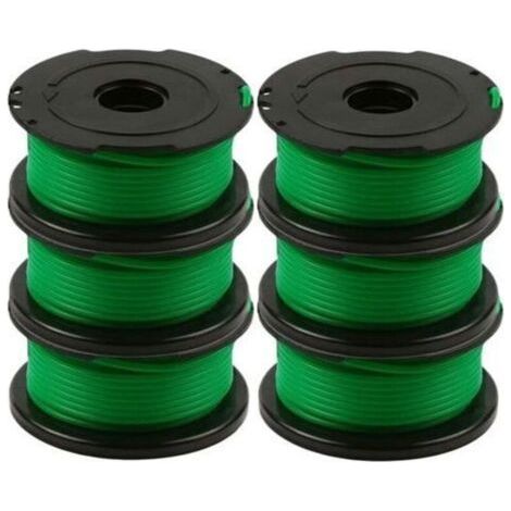 6er-packung Trimmerfadenspulen Für Black & Decker Gl7033, Gl8033, Gl9035, 6 M, Debuns-karteo