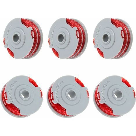 6er-pack Flymo Fly021 0,15 Cm X 11 M Doppelschnurspulen, Kompatibel Mit Contour 500 Xt, Power Trim Mini Auto St/xt/plus (6 Spulen) - Karteo
