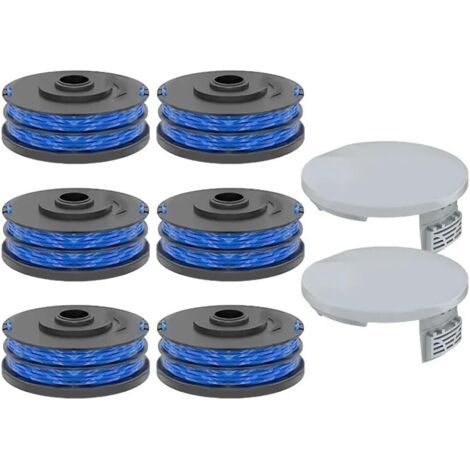 Set Mit 6 Ersatzspulen Für Die Freischneider Rlt4027, Rlt5027, Rlt6030, Rlt6130, Rlt3525 Und Rlt183225. Ersatzteile Für Spulenabdeckungen. – Karteo
