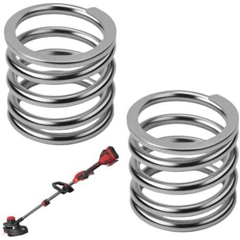 2-teilige Freischneiderfeder Für Makita Dur181, Dur181z, Dur141z, Dur140, Dur141, Höhe 19 Mm, Breite 21 Mm, Druckfeder, Trimmerkopf --karteo
