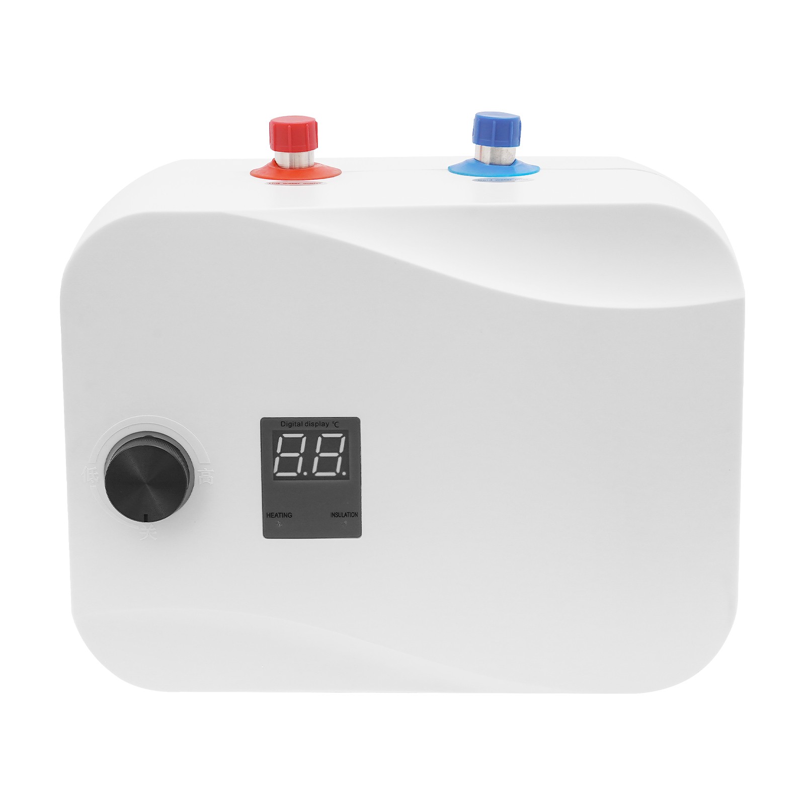 Senderpick – Elektrischer Warmwasserbereiter 3000 W, 6 L, Durchlauferhitzer, 220 V (mit Display) – Wasserauslass Oben – Elektrischer Warmwasserspeicher