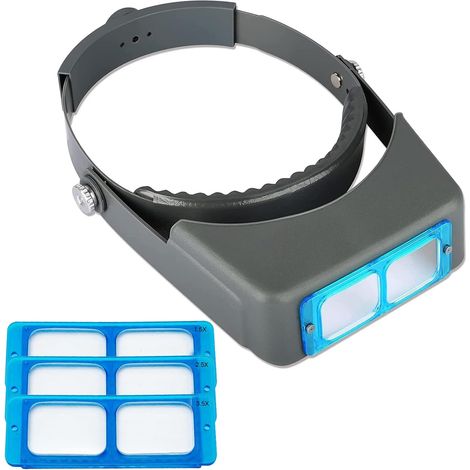 Blaue Lupe Für Handy-reparaturen, Zum Lesen, Sticken Usw. (24,8205 Cm)