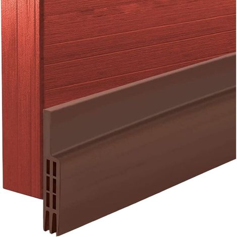 Selbstklebende Silikon-türdichtung Unten, 5 Cm X 100 Cm – Schall- Und Wärmedämmung – Witterungs- Und Insektenbeständig – Langlebiger Kleber