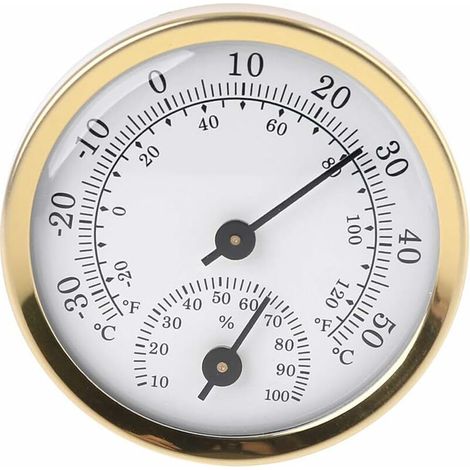 Analoges Innenthermometer Und Hygrometer – Anzeige Von Temperatur Und Luftfeuchtigkeit