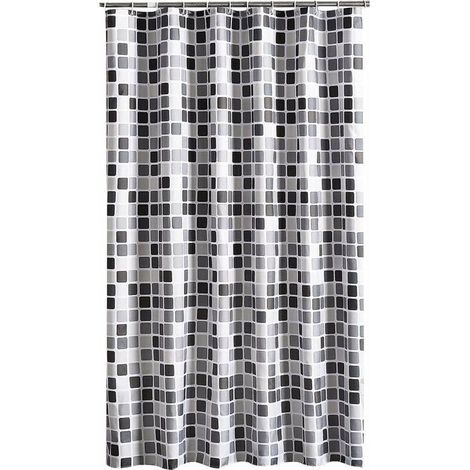 Duschvorhang (1 Stück), 200 X 240 Cm (b X H), Schimmelresistent, Antibakteriell, Wasserabweisend, Weiches Polyestergewebe, Mit Schönen Mustern Für Badezimmer Und Wc