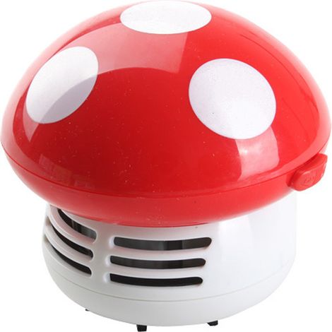 Stück Roter, Niedlicher Mini-pilz-tischstaubsauger – Super Mario Pilz