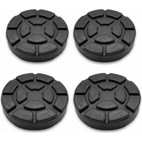 Satz Mit 4 Gummipads (123 Mm) Für Fahrzeughebebühnen – Shore-härte 80 % – Kompatibel Mit Rav Kpx 337 Und Kps 306