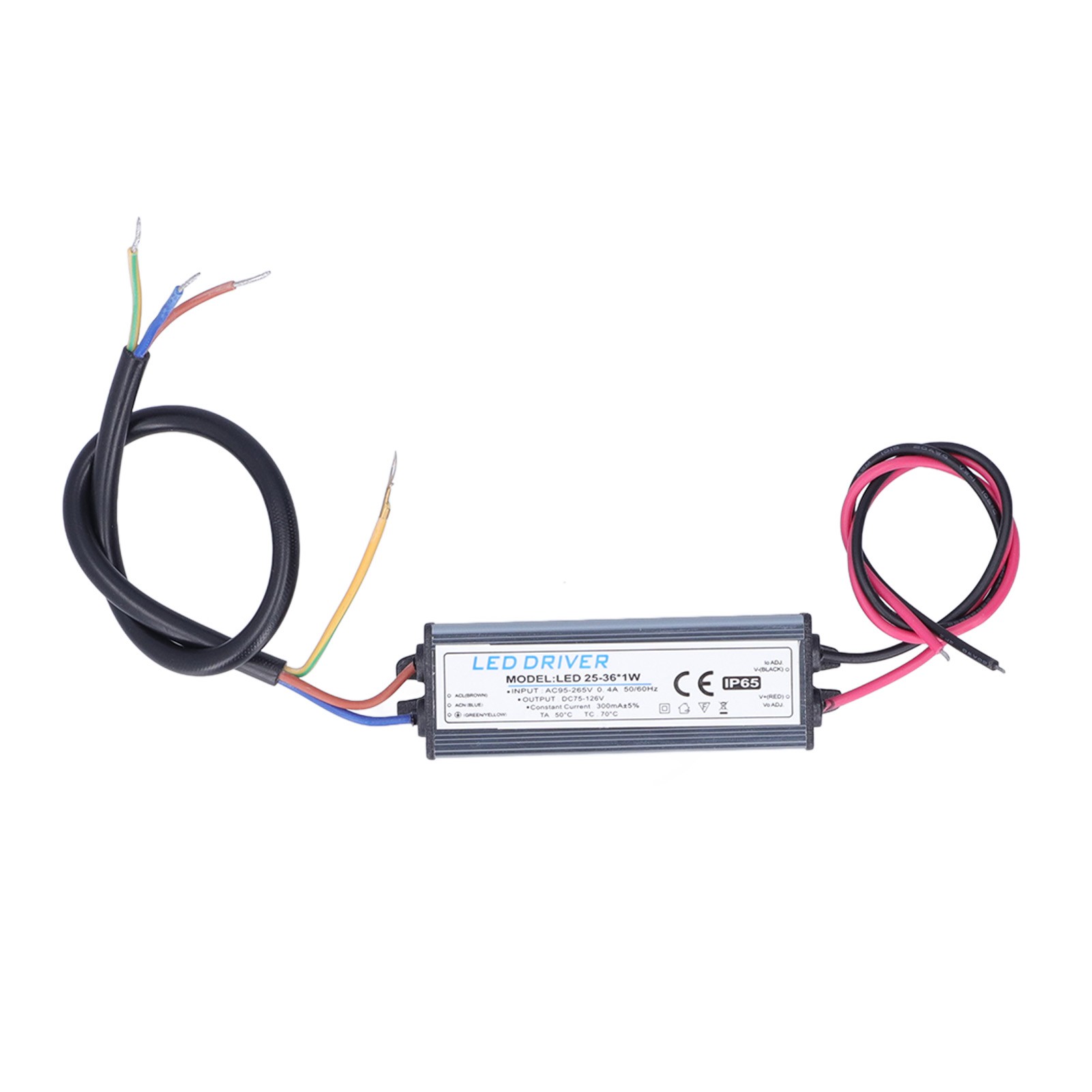 Diy-led-treiber, Ac95265v Auf Dc75126v 300ma, Netzteil-beleuchtungstransformator Mit Kabeln