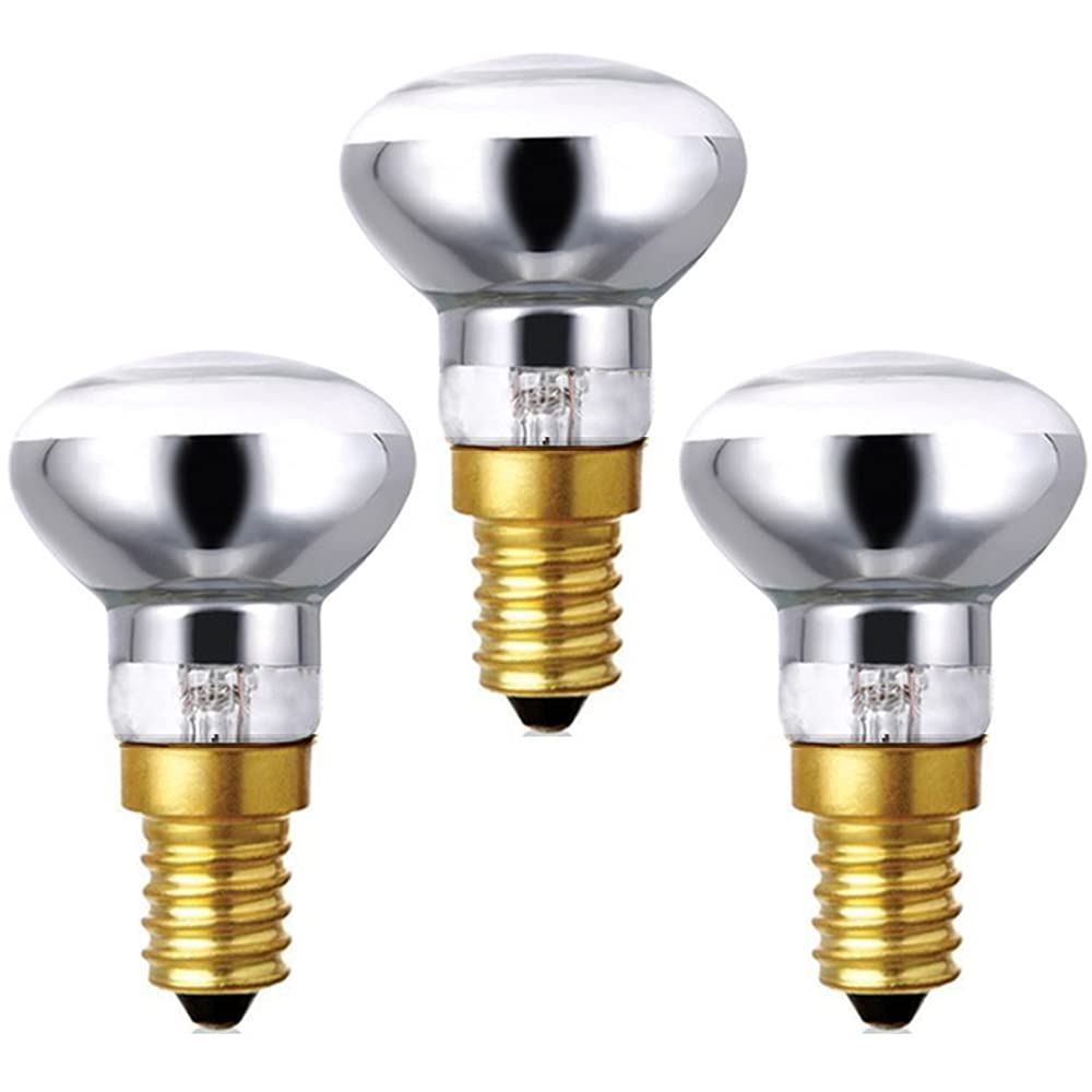 3x R39 Lavalampe 30w 230v E14 Kleiner Edison-schraubreflektor, Dimmbar, Warmweiß