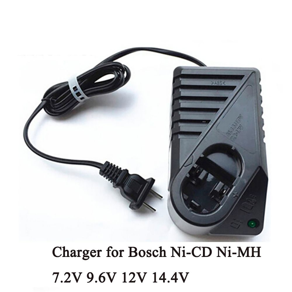 110–240-v-ladegerät, Kompatibel Mit Bosch 7,2 V, 9,6 V, 12 V, 14,4 V, Eu-stecker