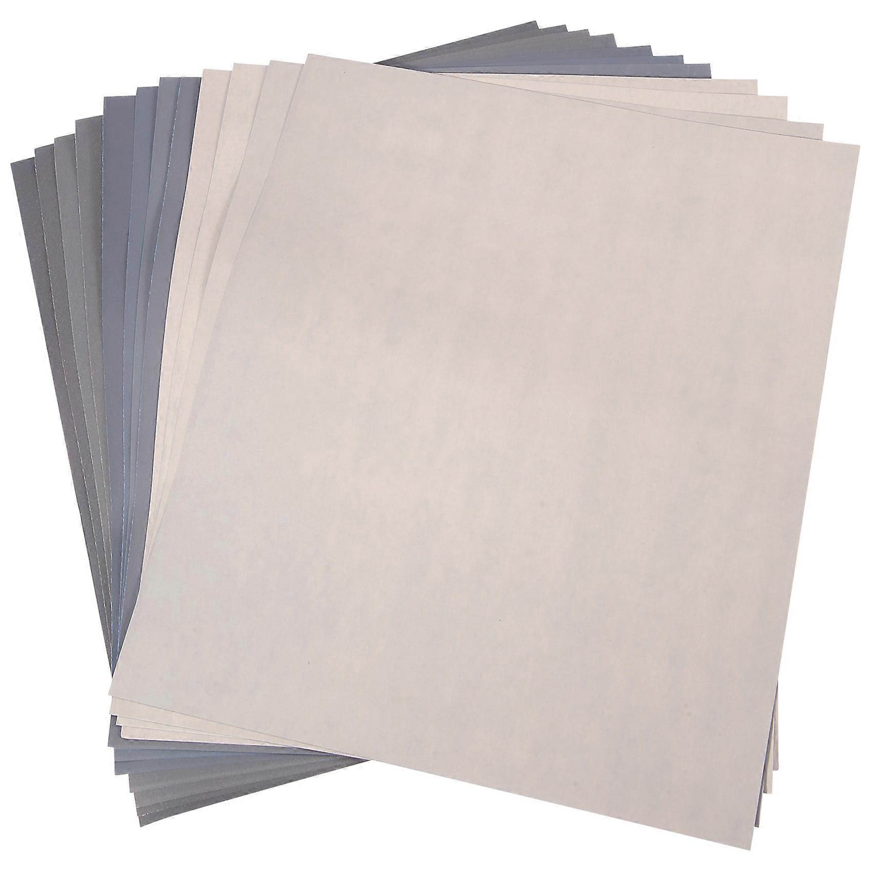 Hochpräzisions-schleifpapier, Körnung 1500, 2000, 2500, 3000, 5000, 7000, Nass-/trockenschleifpapier, Deutschland, 12er-packung
