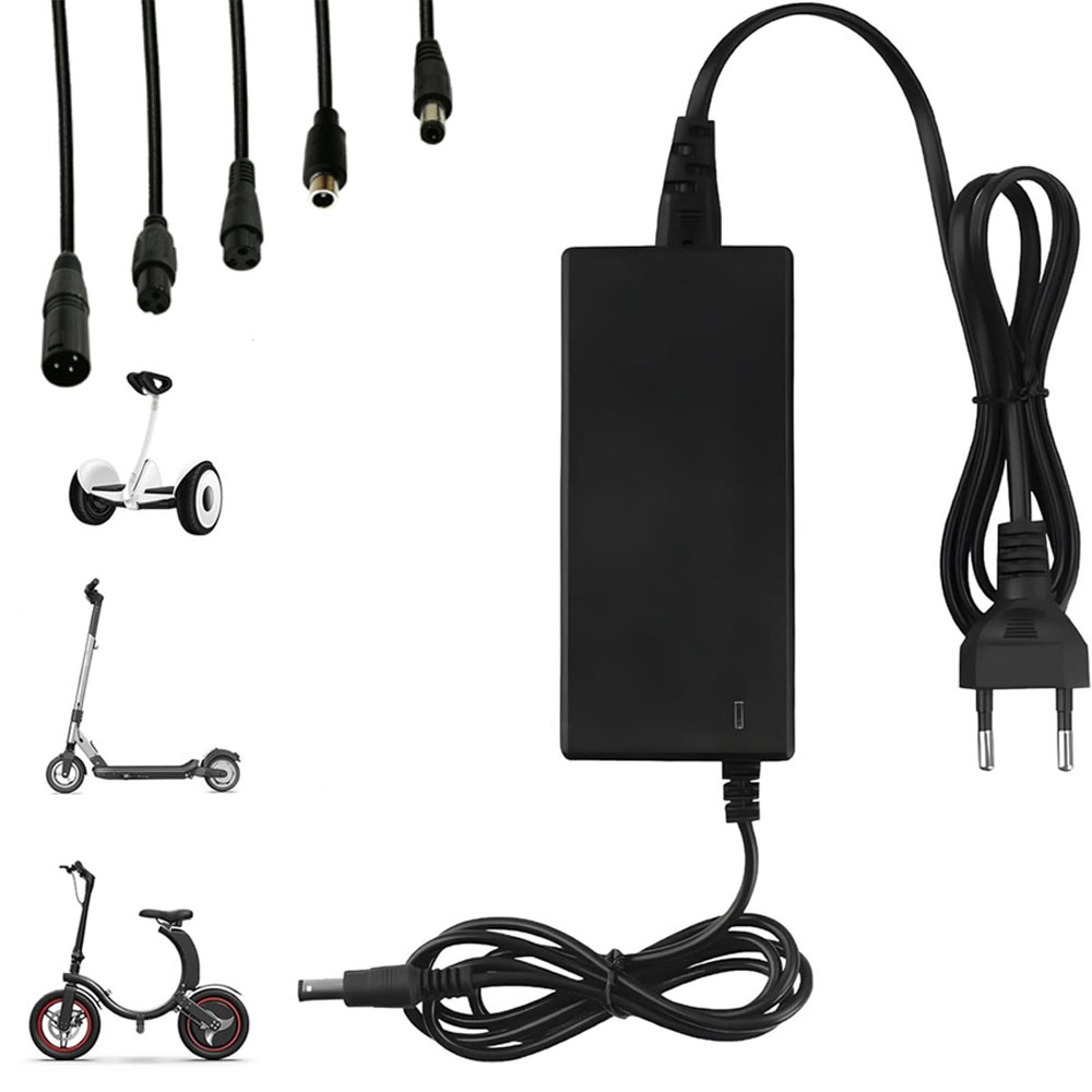 42v 2a Ladegerät Mit 5 Kontakten, Kompatibel Mit 36v Lithium-akkus Für E-scooter Und Elektrofahrräder.