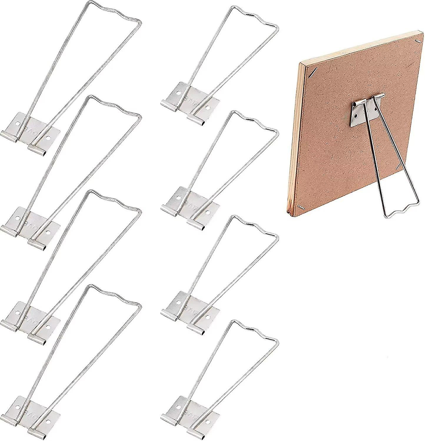 12 Stück, 2 Ausführungen, Kompatibel Mit Bilderrahmen, Eisenstützen, Bilderrahmenständern, Cy)