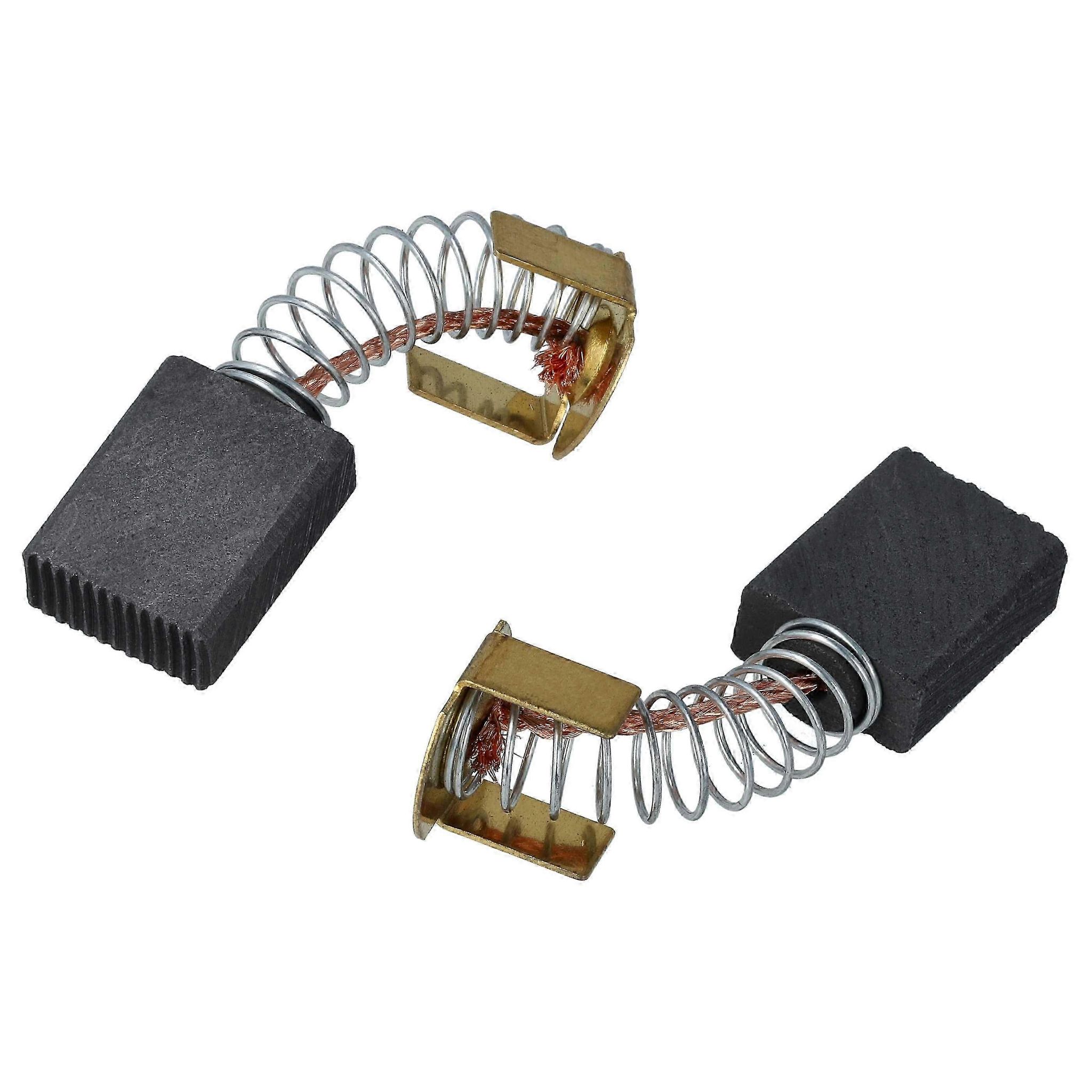 2x Kohlebürsten 6,5 X 13,5 X 17 Mm, Kompatibel Mit Bosch Pts 10 Mk I, Gehrungssäge 10, Tischkreissäge